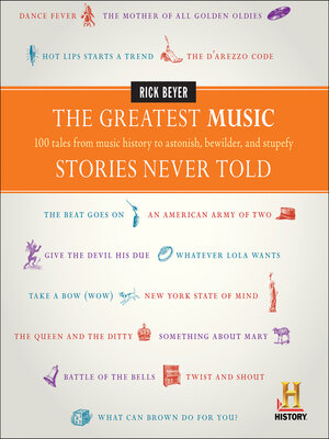 The Greatest Music Stories Never Told - ebook